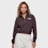 New Balance Athletics Premium Logo Oversized Half Zip morado