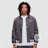 Karl Kani Corduroy Oversized College Jacket grau