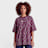 Karl Kani Small Signature Essential Pinstripe OS Tee Viola