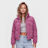 Karl Kani OG K Corduroy Puffer Jacket violet ljubičasta