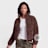 Karl Kani OG K Corduroy Puffer Jacket brown brun
