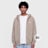adidas Originals Washed Full Zip Oversized Hoodie brun