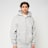 Urban Classics Fluffy Zip Hoody grijs