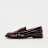Decibel Zaruva Moc Toe Loafer vermelho