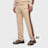 Colucci VELOURS CHECKERBOARD TRACKPANTS BEIGE bege