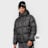 K1X Tag Logo Shiny Puffer negro