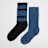 Nike 2 PACK - Everyday Elevated Crew Socks Multicolore