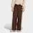adidas Originals Wide Leg Pants brązowy