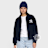New Era MLB Wool Oversized Bomber Jacket Blau
