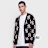 New Era MLB Logo All Over Print Cardigan plava