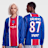 Nike   Neves / No. 87 / PSG Dri-FIT Jersey Longsleeve Home Stadium blu