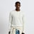 Burocs Rib Henley Longsleeve blanc