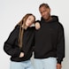 SNIPES Small Logo Essential Oversized Hoodie schwarz 32978 1