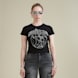 SNIPES Globe Studs Baby Tee zwart 33024 1