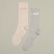SNIPES 2 PACK - Basic Logo Confetti Crew Socks multicolor 33182 1