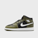 Jordan Air Jordan 1 Mid (GS) groen 43655 1