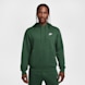 Nike   Club Fleece Hoodie verde 40332 1