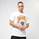 Mitchell & Ness NBA Destination Leisure Shortsleeve Graphic Tee Golden Warriors bianco 40239 1