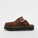Dr. Martens Zeb Zag Mule WL dark brown bronx suede smeđa 41582 1