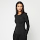 SNIPES Small Logo Essential Longsleeve nero 45588 1