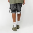 Karl Kani Small Signature Pinstripe Mesh Shorts zwart 9769 2
