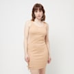 Karl Kani Small Signature Gathering Rib Dress beige 23035 1