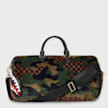 SPRAYGROUND Green 3am Fur Duffel camouflage 29445 1