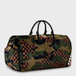 SPRAYGROUND Green 3am Fur Duffel camouflage 29445 4