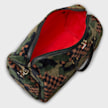 SPRAYGROUND Green 3am Fur Duffel camouflage 29445 8