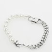 Karl Kani Signature Pearl Bracelet srebrna 30886 1