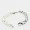 Karl Kani Signature Pearl Bracelet srebrna 30886 2
