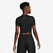 Jordan Short Sleeve Graphics Slim Crop Tee schwarz 31081 2