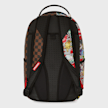 SPRAYGROUND Spray Split Backpack brown/white multicolor 32613 3