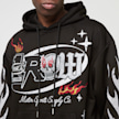 First Row Racing Hoodie W/Rhinestone zwart 29586 3