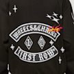 First Row Racing Hoodie W/Rhinestone zwart 29586 5