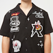 First Row 1St Row Racing Woven Shirts W/Rhinestone zwart 29695 3