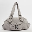 Karl Kani Embroidery Corduroy Shoulder Bag beige 40746 1