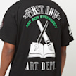 First Row Art Dept Tee zwart 29787 6