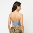 First Row Denim Bustier blauw 30059 2