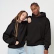 SNIPES Small Logo Essential Oversized Hoodie schwarz 32978 1