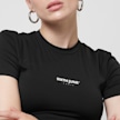 Sixth June Sheathing Short Sleeve Crop Top zwart 33426 3