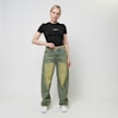 Sixth June Sheathing Short Sleeve Crop Top zwart 33426 4