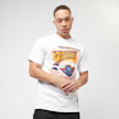 Mitchell & Ness NBA Destination Leisure Shortsleeve Graphic Tee Golden Warriors bianco 40239 1