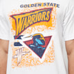 Mitchell & Ness NBA Destination Leisure Shortsleeve Graphic Tee Golden Warriors bianco 40239 3
