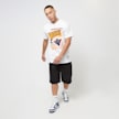 Mitchell & Ness NBA Destination Leisure Shortsleeve Graphic Tee Golden Warriors bianco 40239 5