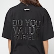 Pegador Fergie Heavy Oversized Tee noir 40355 4