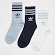 adidas Originals adicolor Crew Sokken (3 Pack) blauw 42072 1