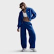 Nike   Sportswear Phoenix Fleece Loose Crop Full-Zip Hoodie blu 42219 3