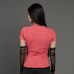 SNIPES Snipes Varsity Raglan Tight Tee rosso 45595 2
