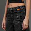 SNIPES S Cube Inside Out Baggy Denim grijs 45599 3